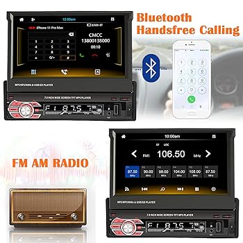 Amazon.com: Binize Car Stereo Single Din Apple Carplay